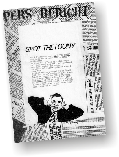 Spot The Loony - What A Fool - press announcement 