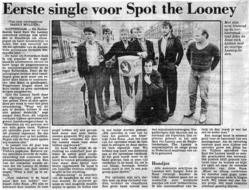Vrije Volk - Eerste single voor Spot The Loony